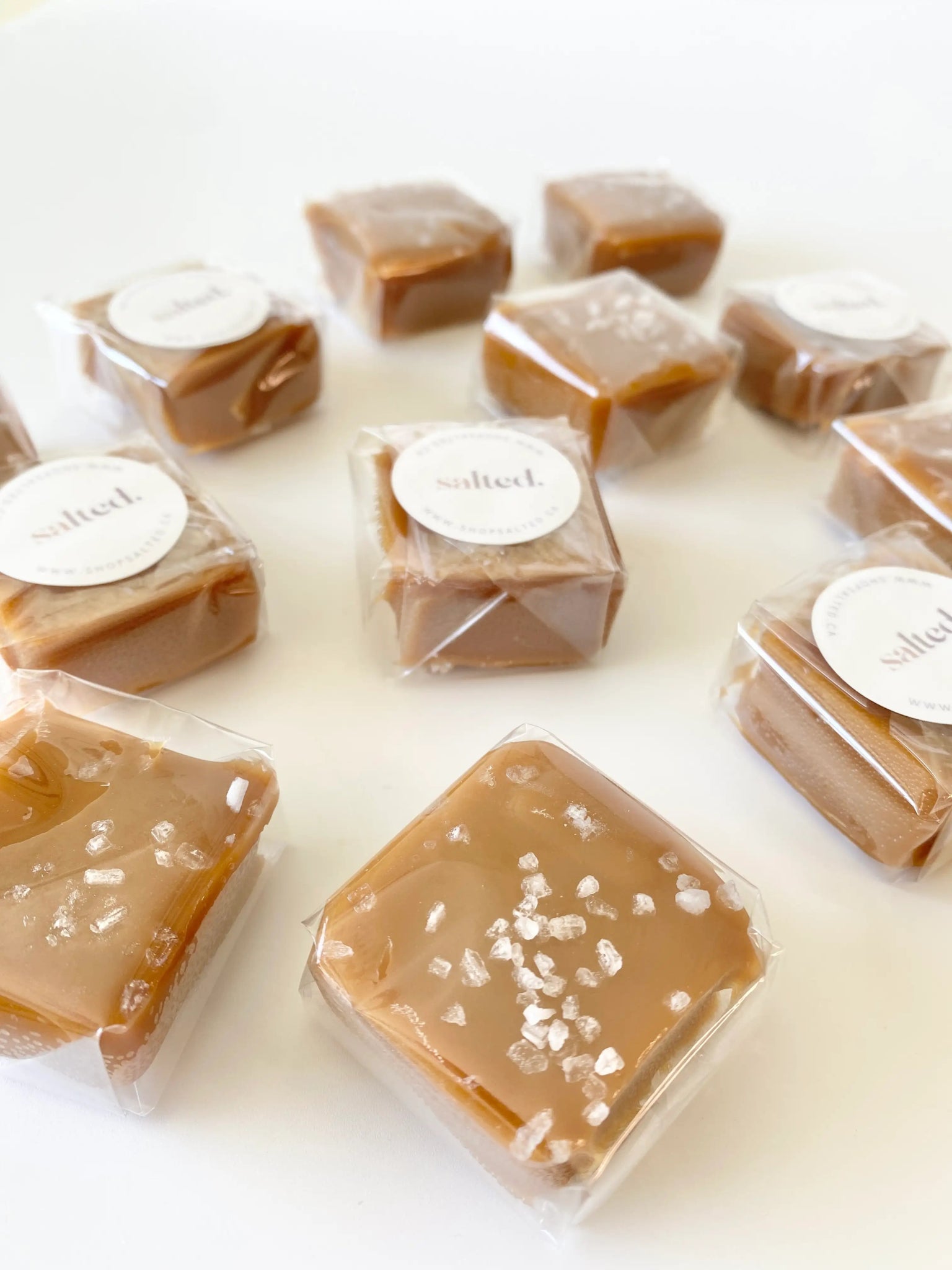 Bulk Single Caramels - 50 Pieces - Shop Salted