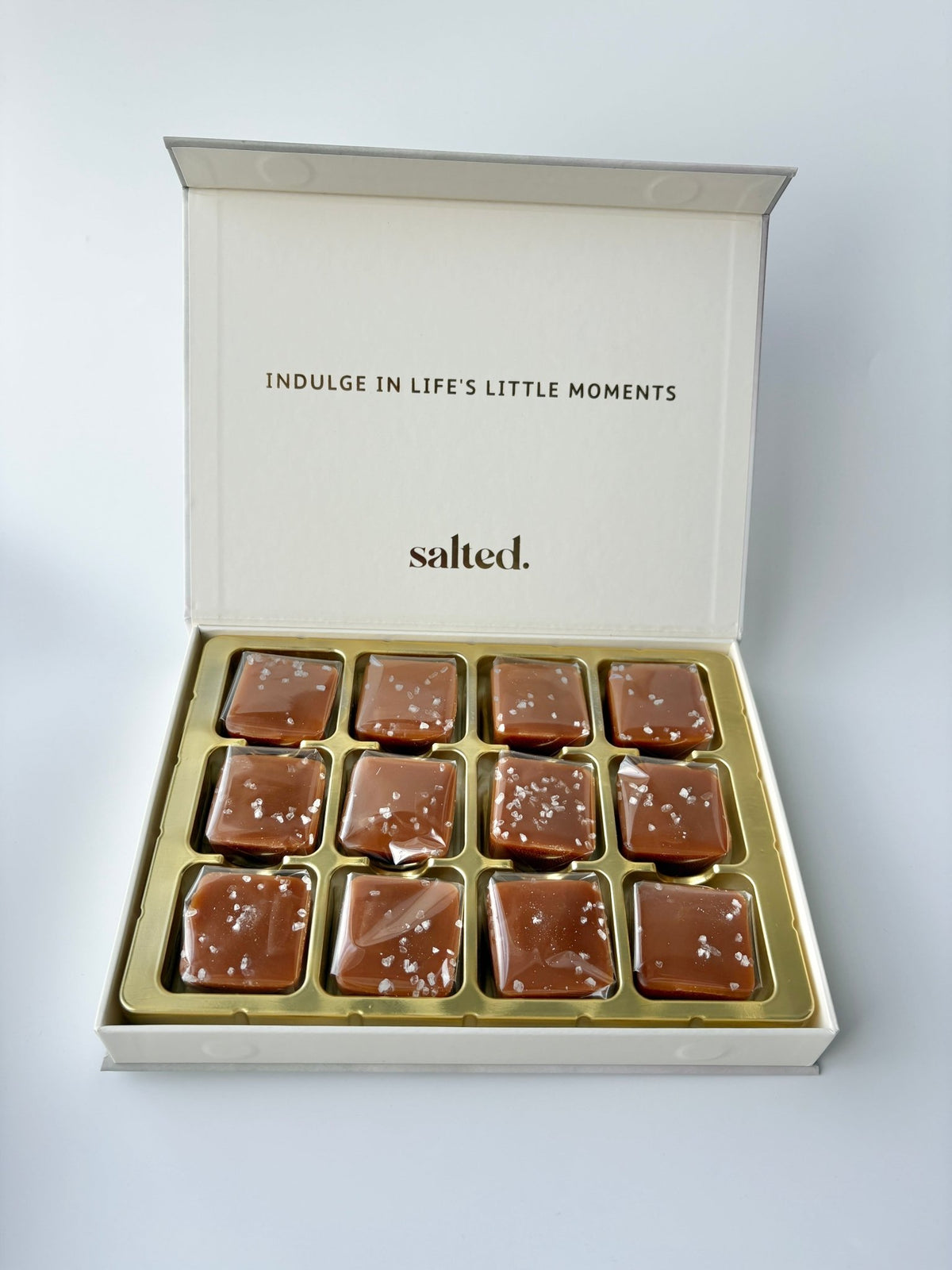 Classic Sea Salt - 12 Piece Magnetic Close Box - Shop Salted