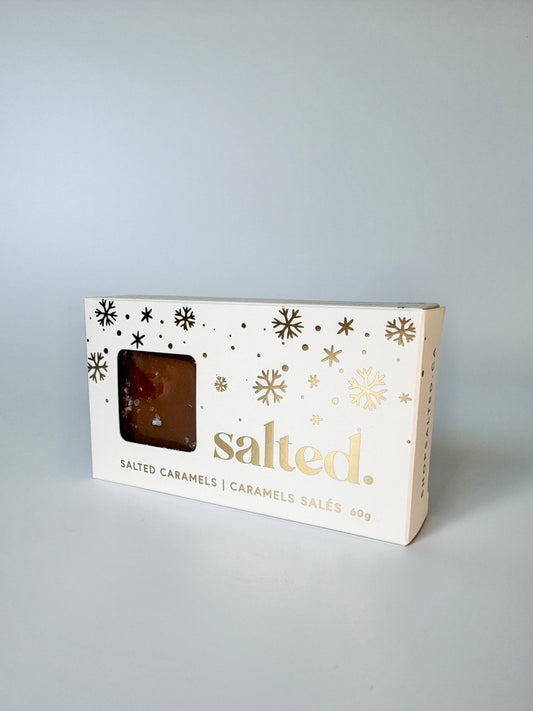 Classic Sea Salt - 2 piece snowflake box - Shop Salted