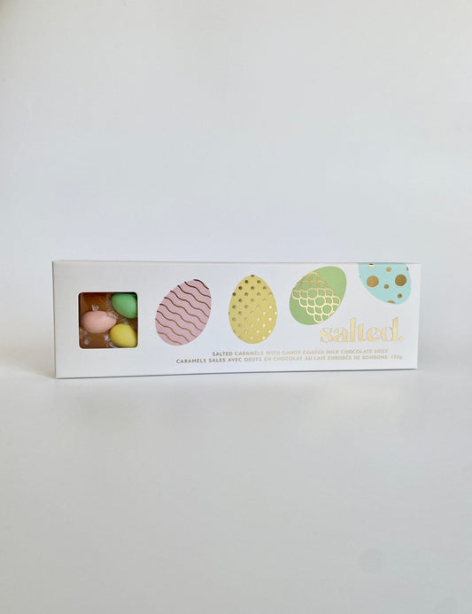 Easter Egg Salted Caramel - 4 piece box - Shop Salted