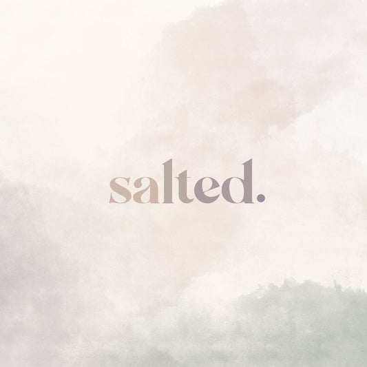 Shop Salted digital gift card with elegant design showing handmade caramels