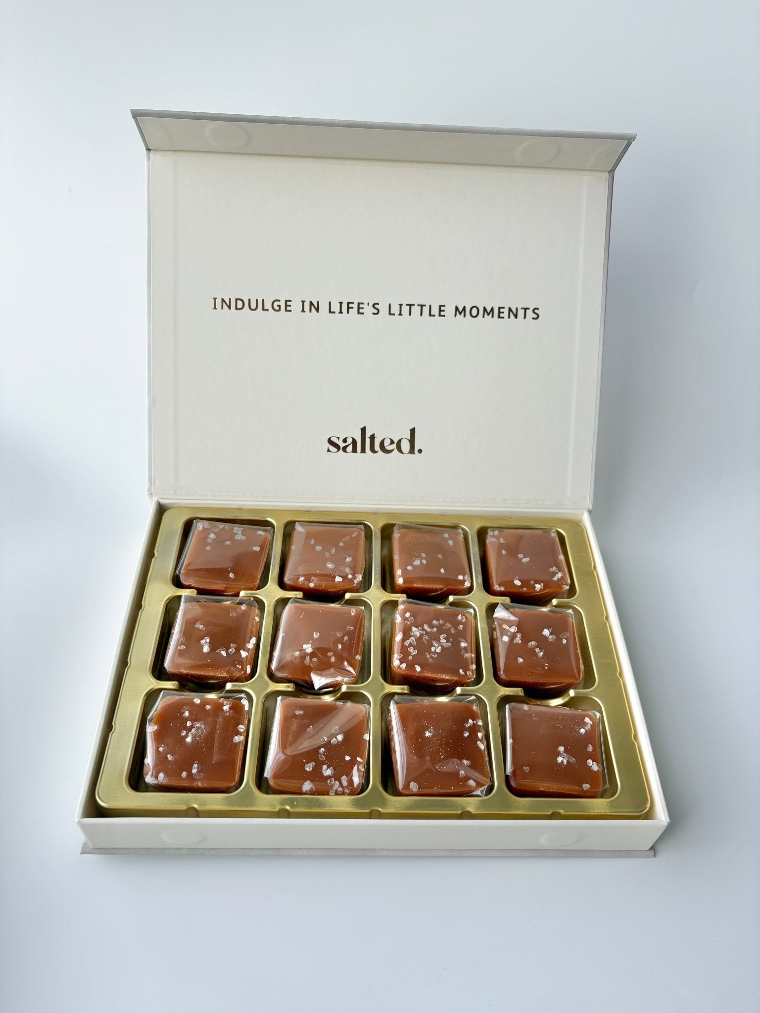 Classic Sea Salt - 12 Piece Magnetic Close Box - Shop Salted