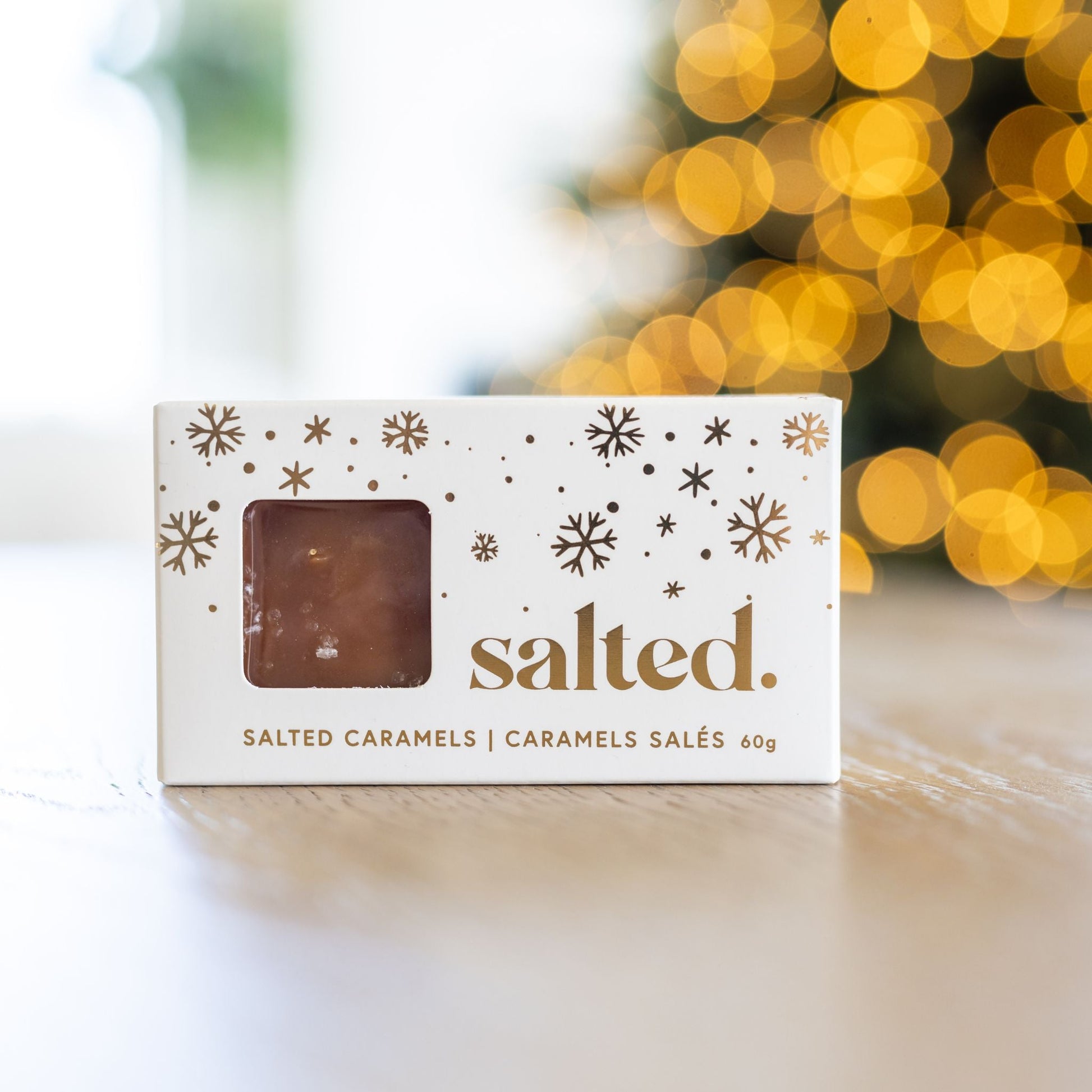 Classic Sea Salt - 2 piece snowflake box - Shop Salted