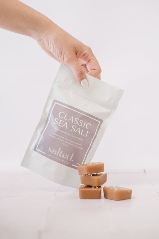 The Classic Sea Salt - 4 piece bag - Shop Salted